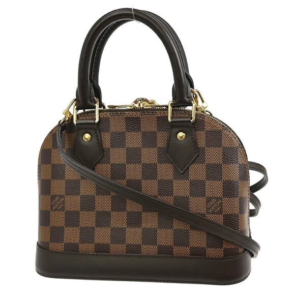 Louis Vuitton Damier Alma BB 2way Handbag N41221 AA3189 NQ00867 - Picture 1 of 8